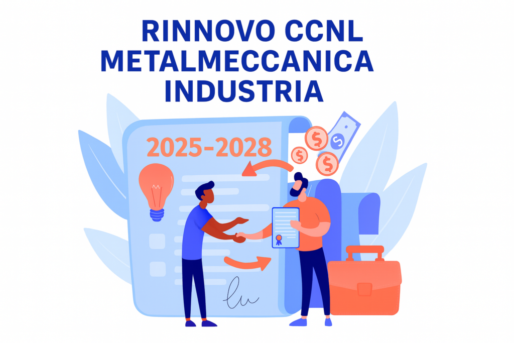 Rinnovo CCNL Metalmeccanica industria 2025-2028