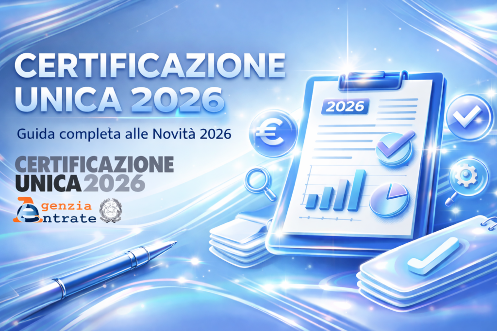 Certificazione Unica 2026 - Guida Completa