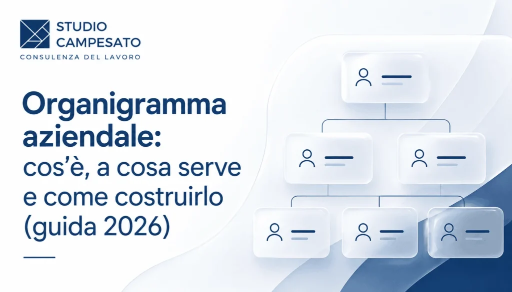 Copertina Organigramma aziendale - Guida 2026